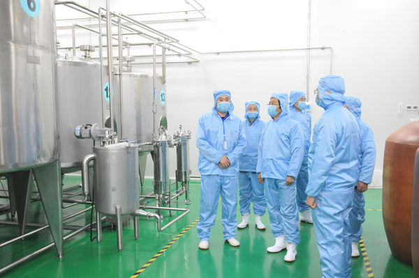 中国生物发酵协会酵素分会领导莅临我公司指导，共话生物科技新未来